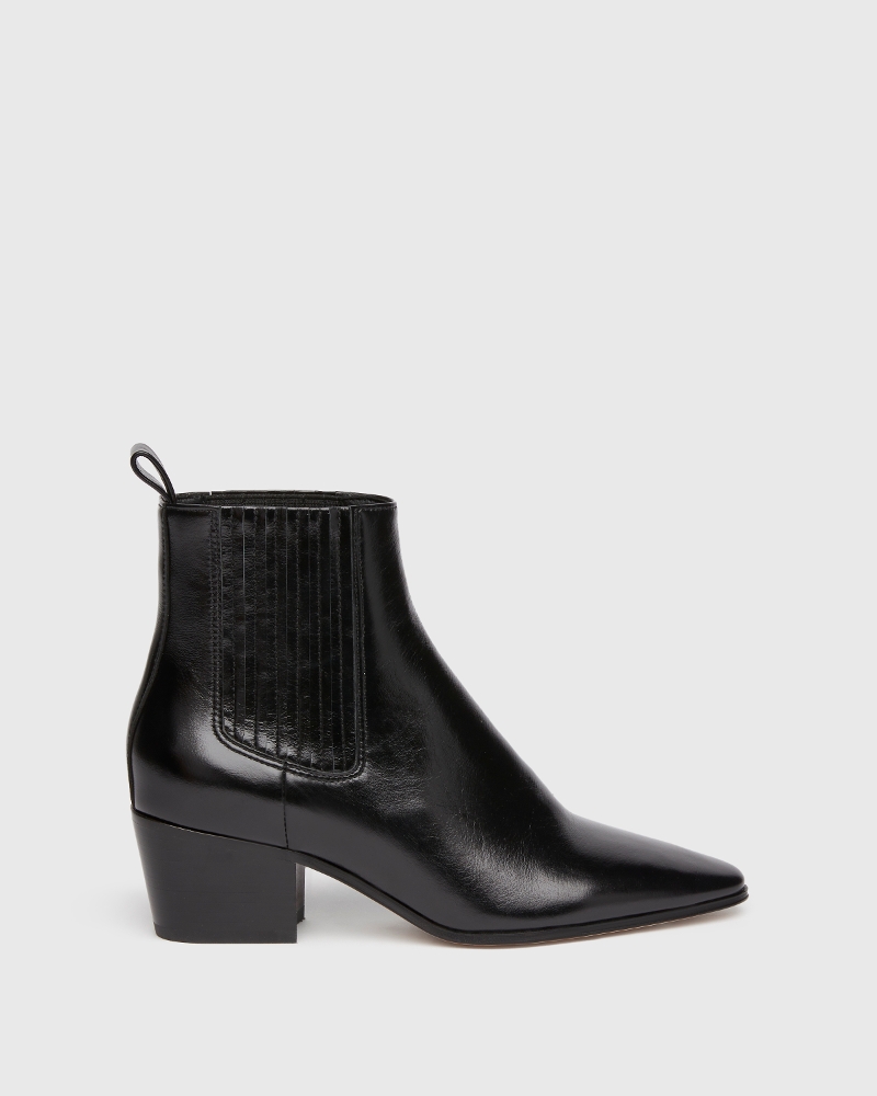 Ryan Boot - Black Leather